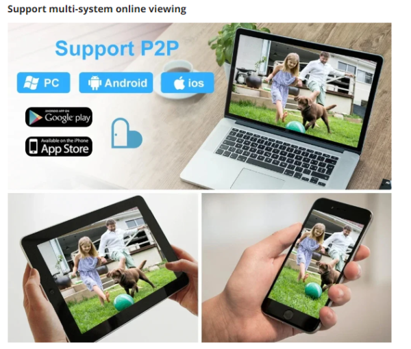 3MP IP Camera 5G Wifi Surveillance Full Color Night Vision - Ziicam App
