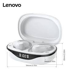 Lenovo LP75 TWS Bluetooth 5.3 Earbuds (White Color)
