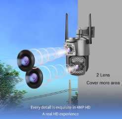 8MP 4G SIM V380 Pro IP Security Camera PTZ Camera