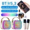 Kids Wireless Karaoke Speaker Bluetooth Microphone