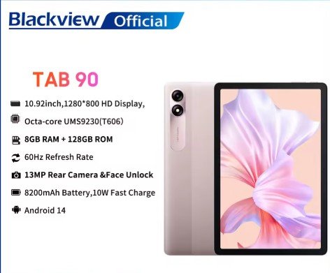 Blackview Tab 90  8GB 128GB 11” Tablet with Blackview Keyboard