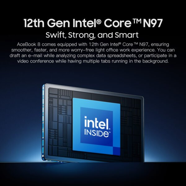 Blackview AceBook 8 15.6″ Intel N97 16GB RAM 512GB SSD