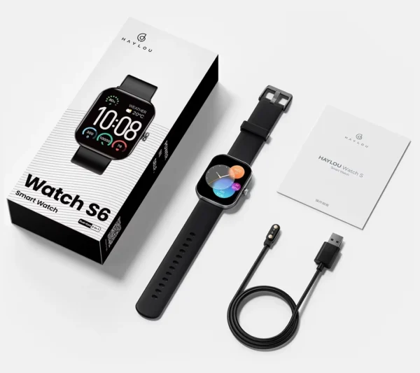 HAYLOU Watch S6 2.01'' Voice Calling Smartwatch