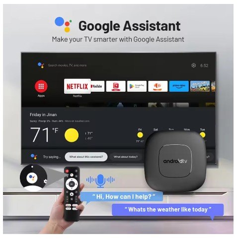 Android 13 Smart TV Box Home Theater WIFI