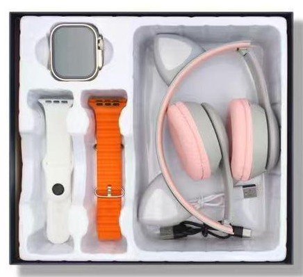 CROWN S900 SMART WATCH & HEADPHONE
