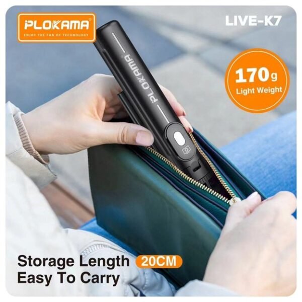  PLOKAMA K7 Live Broadcast Stand Tripod 105cm