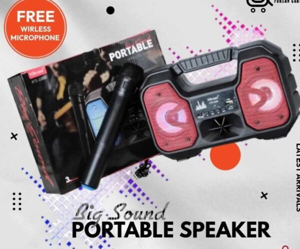 KTS 2206 Wireless Bluetooth Karaoke Speaker with MIC