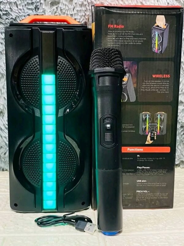KTS 1790 Wireless Bluetooth Karaoke Party Speaker with MIC