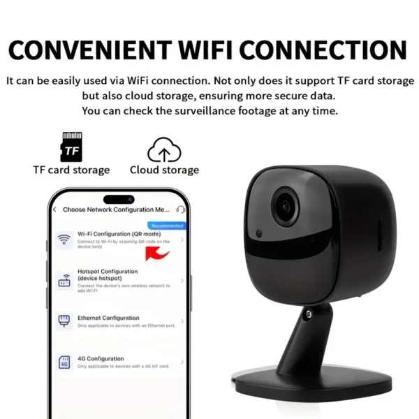 Ziicam 1080P Wifi Mini Smart Security Camera