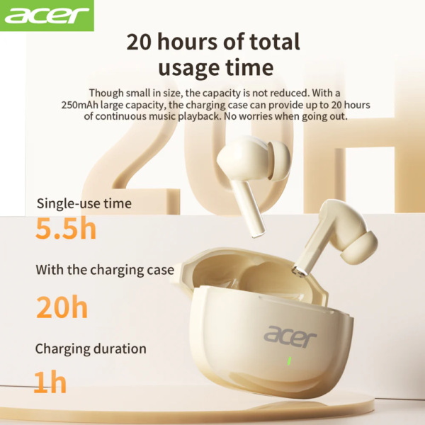 Acer OHR504 Bluetooth 5.4 Earbuds