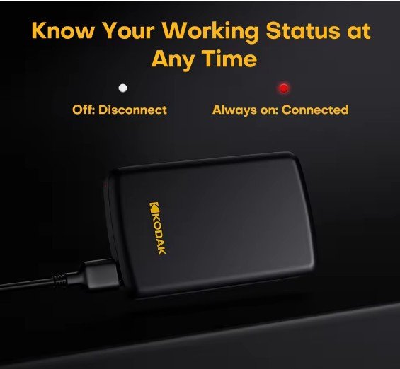 KODAK P150 Portable Hard Drive 500GB