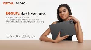 images (3) 11” Oscal Pad 90 8GB 128GB Android 14 with Keyboard