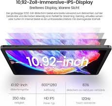 images (6) 11” Oscal Pad 90 8GB 128GB Android 14 with Keyboard