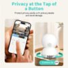 Alaga 360° Panoramic Indoor Security Camera AI Tracking Baby Monitoring
