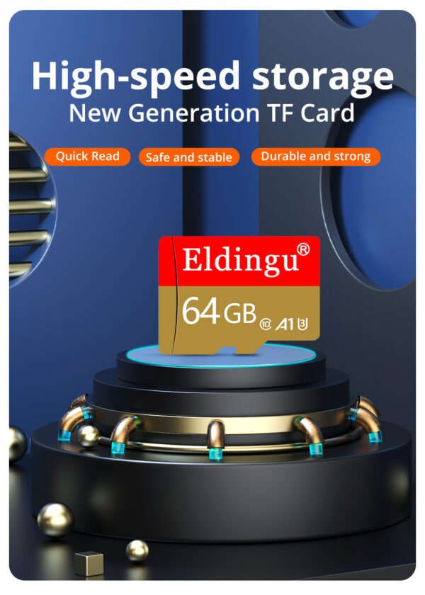 Eldingu 64GB Micro SD Card for CCTV Cameras
