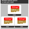 Eldingu 64GB Micro SD Card for CCTV Cameras