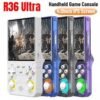 4" R36 Ultra Game Console Portable Retro Game 15,000 Games