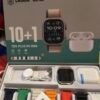Crown MT50 Smart Watch + Earbuds Combo